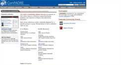 Desktop Screenshot of compadre.org