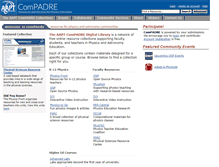 Tablet Screenshot of compadre.org